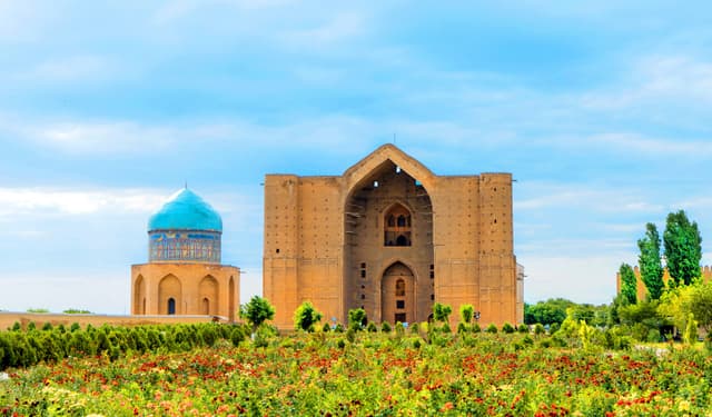 Turkestan - Taraz - Otrar Route